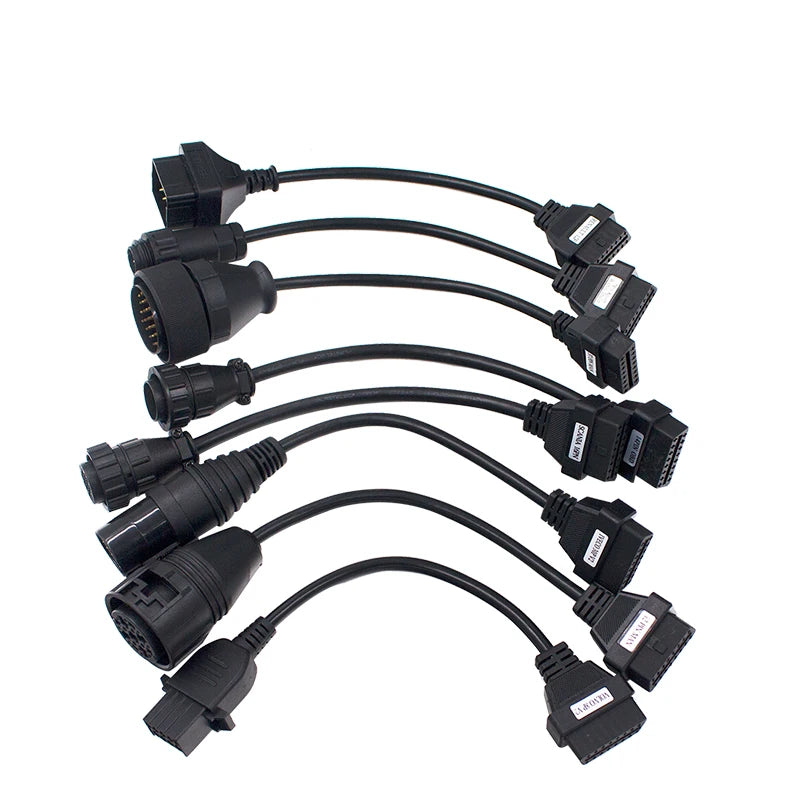 Pack de 8 câbles OBD2 pour camions et Poids Lourd
