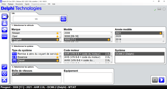 Logiciel Delphi DS 2021 CARS / TRUCKS