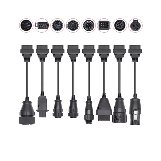 Pack de 8 câbles OBD2 pour camions et Poids Lourd