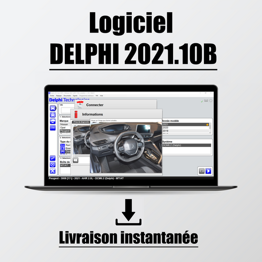 Logiciel Delphi DS 2021 CARS / TRUCKS