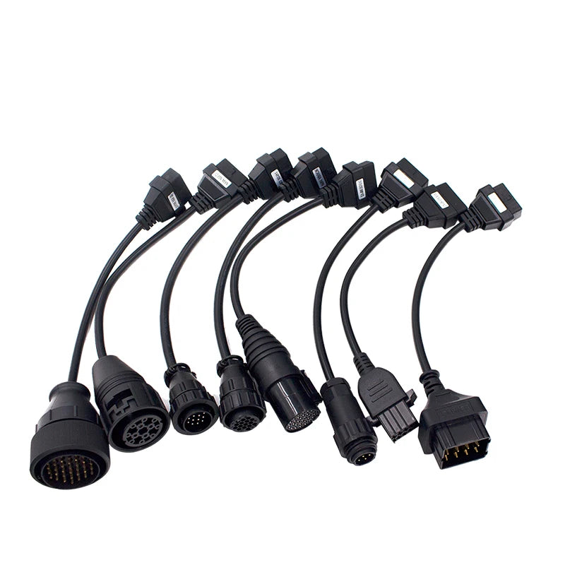 Pack de 8 câbles OBD2 pour camions et Poids Lourd