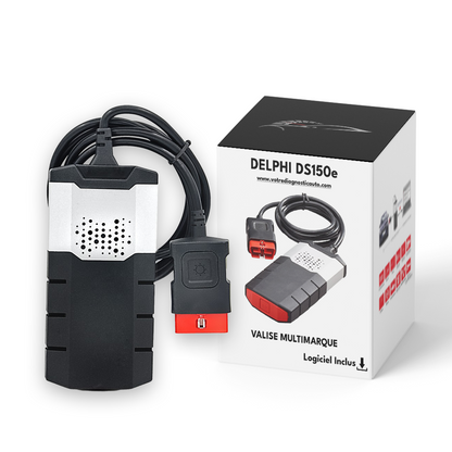 Delphi DS150E 2025 V1, Valise diagnostic et logiciel Delphi 2021 en français.